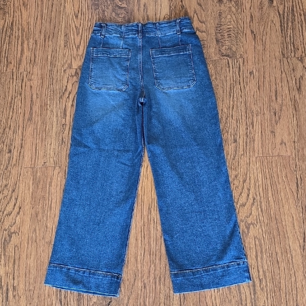 Bagatelle Collection Wide-Leg Jeans - Women's Size 28P - Picture 6 of 12
